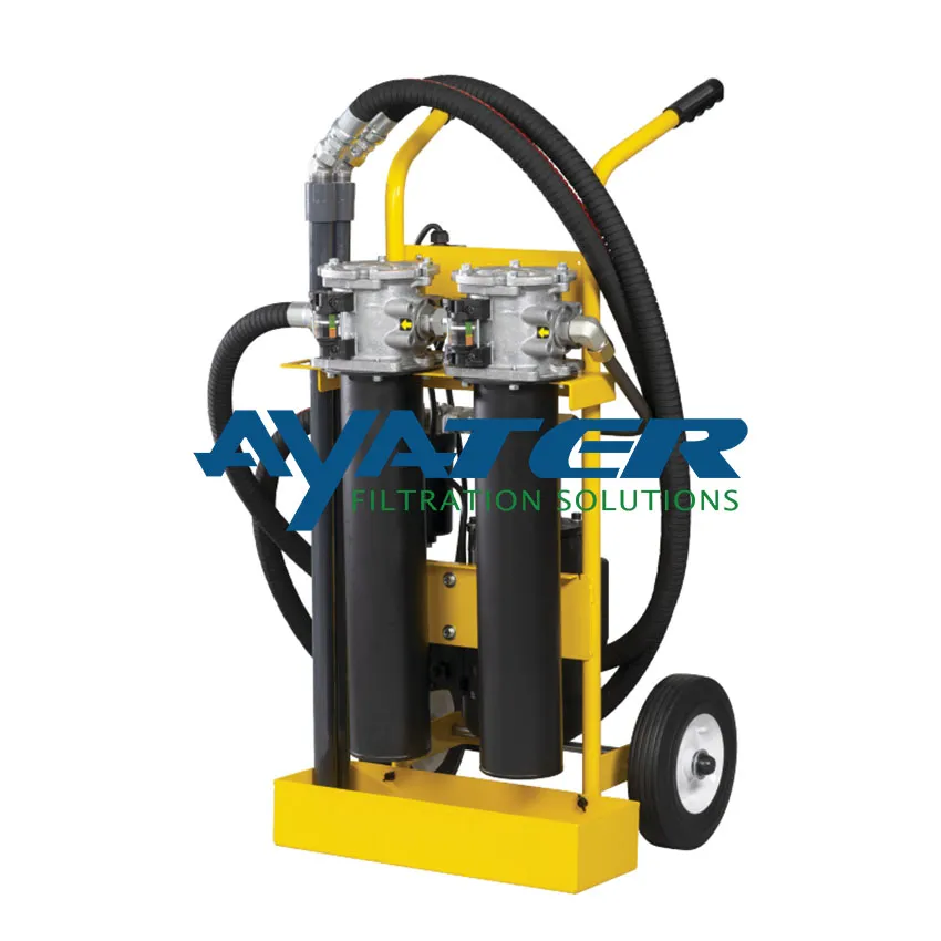 Chariot de filtre à huile hydraulique 5PFCC220Q10QBVPI1