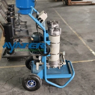 Chariot de filtration d'huile portable Chariot de filtration d'huile portable